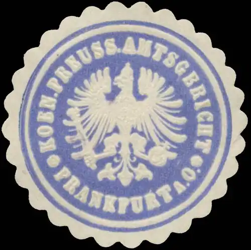 K.Pr. Amtsgericht Frankfurt/Oder