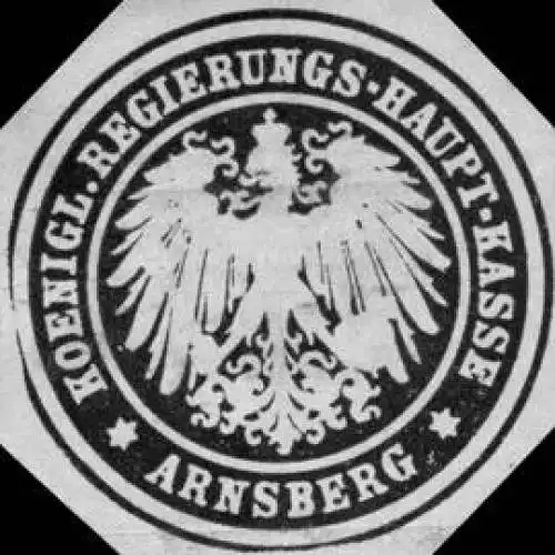 Koenigliche Regierungs - Haupt - Kasse - Arnsberg