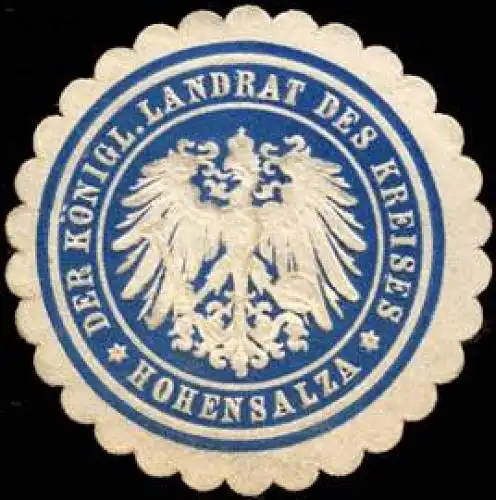 Der Königliche Landrat des Kreises - Hohensalza
