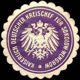 K. Deutscher Kreischef für Sokolow - Wengrow