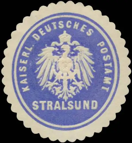 K. Deutsches Postamt Stralsund