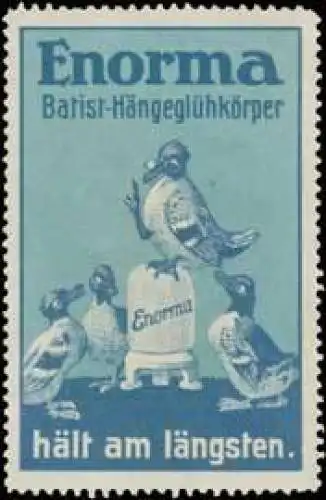 Enorma Batist-HÃ¤ngeglÃ¼hkÃ¶rper