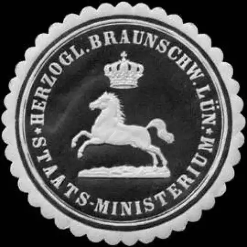 Herzoglich Braunschweig LÃ¼neburgische Staats - Ministerium