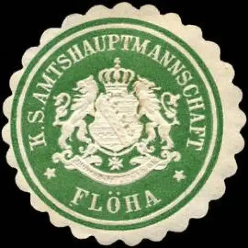 KÃ¶niglich SÃ¤chsische Amtshauptmannschaft - FlÃ¶ha