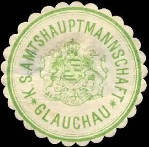 K. S. Amtshauptmannschaft - Glauchau