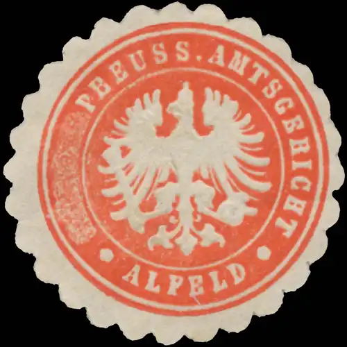 Pr. Amtsgericht Alfeld