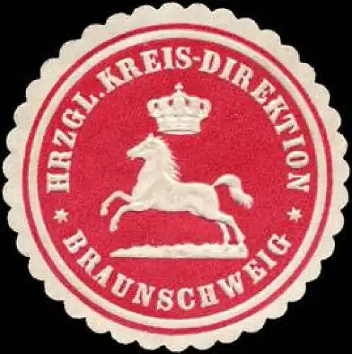 Herzogliche Kreis - Direktion - Braunschweig