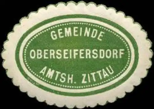 Gemeinde Oberseifersdorf Amtsh. Zittau