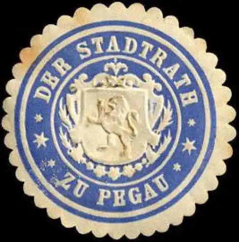 Der Stadtrath zu Pegau