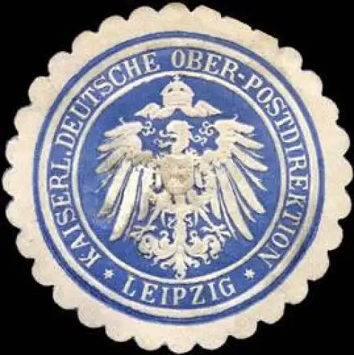Kaiserliche Deutsche Ober - Postdirektion - Leipzig