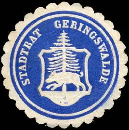 Stadtrat Geringswalde (Schwein)
