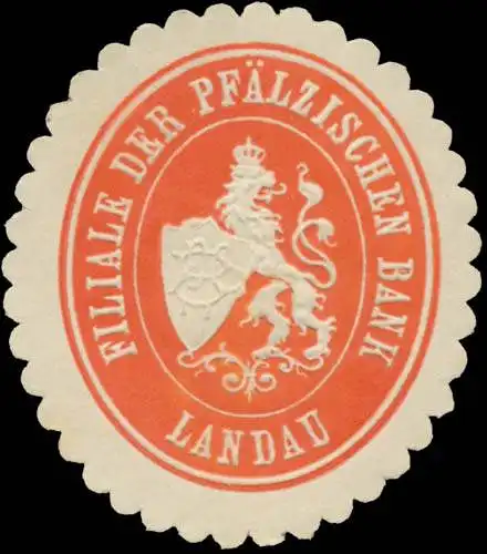 Filiale der Pfälzischen Bank Landau