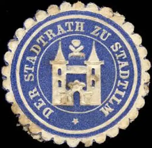 Der Stadtrath zu Stadtilm