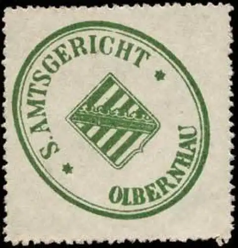 SÃ¤chsisches Amtsgericht - Olbernhau