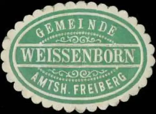 Gemeinde Weissenborn Amtsh. Freiberg