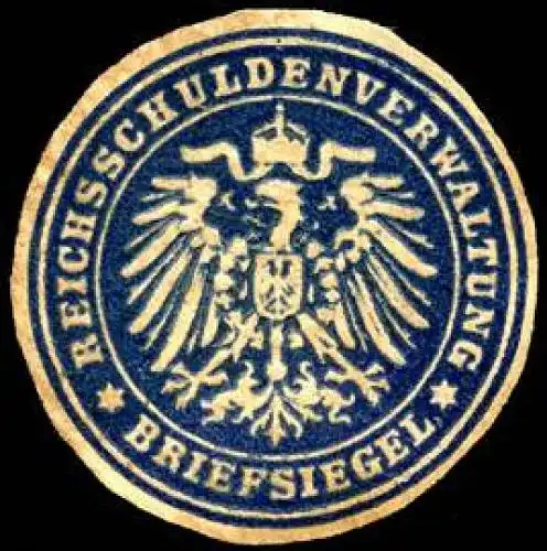 Reichsschuldenverwaltung - Briefsiegel