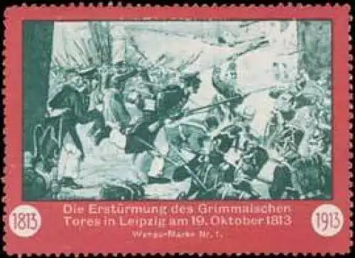 Die ErstÃ¼rmung des Grimmaischen Tores