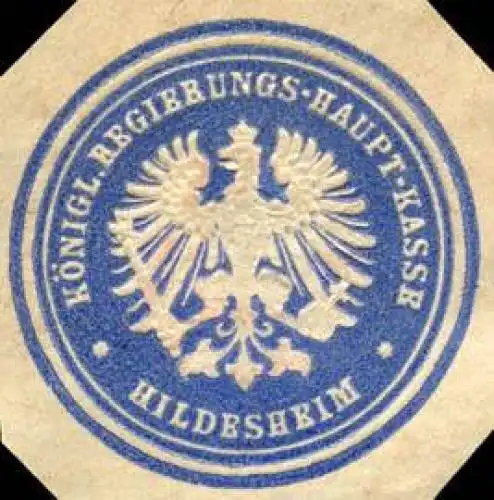 KÃ¶nigliche Regierungs - Haupt - Kasse - Hildesheim