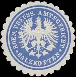 K.Pr. Amtsgericht Salzkotten