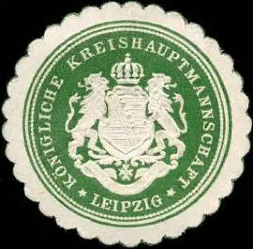 KÃ¶nigliche Kreishauptmannschaft - Leipzig