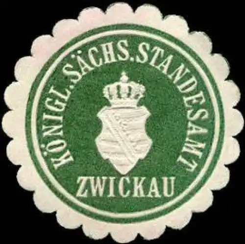 KÃ¶niglich SÃ¤chsisches Standesamt Zwickau