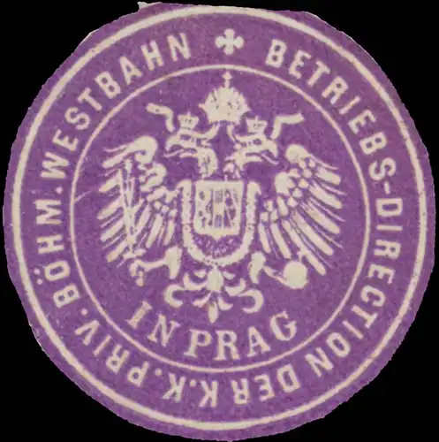 Betriebs-Direction der k.k.priv. BÃ¶hm. Westbahn