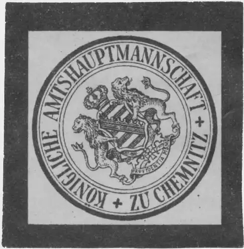 K. Amtshauptmannschaft zu Chemnitz