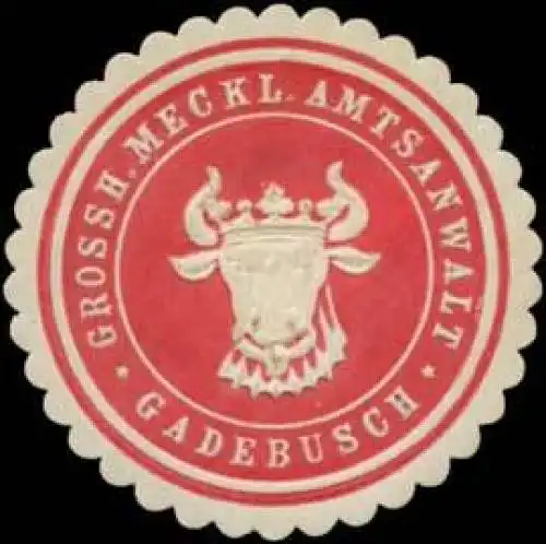 Gr. Meckl. Amtsanwalt Gadebusch