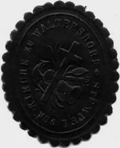 Stempel der Kirche zu Waltersdorf