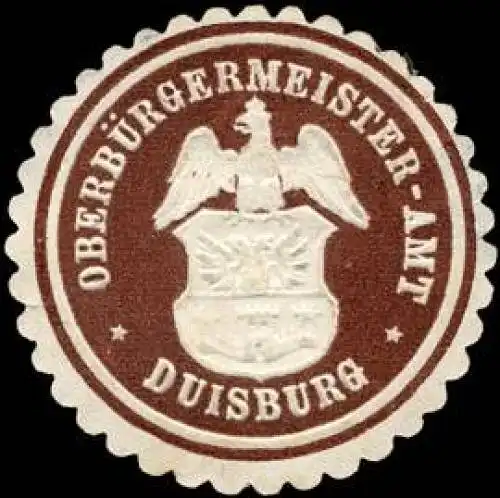 OberbÃ¼rgermeister - Amt - Duisburg