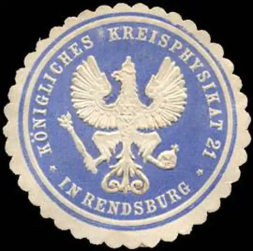 K. Kreisphysikat 21 in Rendsburg