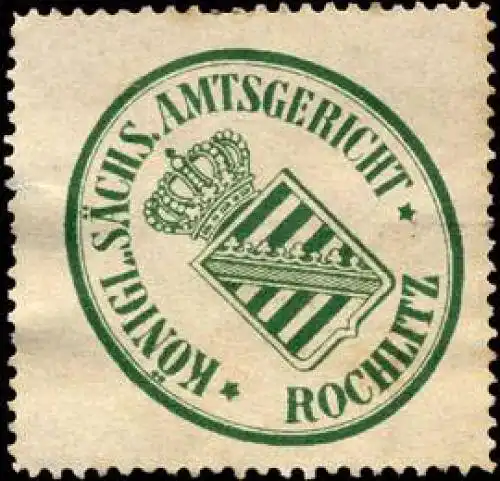 Königlich Sächsisches Amtsgericht - Rochlitz
