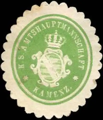 KÃ¶niglich SÃ¤chsische Amtshauptmannschaft - Kamenz