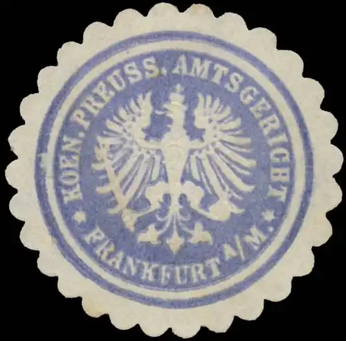 K.Pr. Amtsgericht Frankfurt/Main