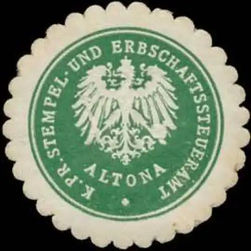 K.Pr. Stempel- und Erbschaftssteueramt Altona