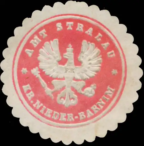 Amt Stralau Kreis Nieder-Barnim