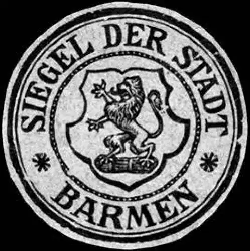 Siegel der Stadt - Barmen