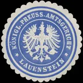 K.Pr. Amtsgericht Lauenstein