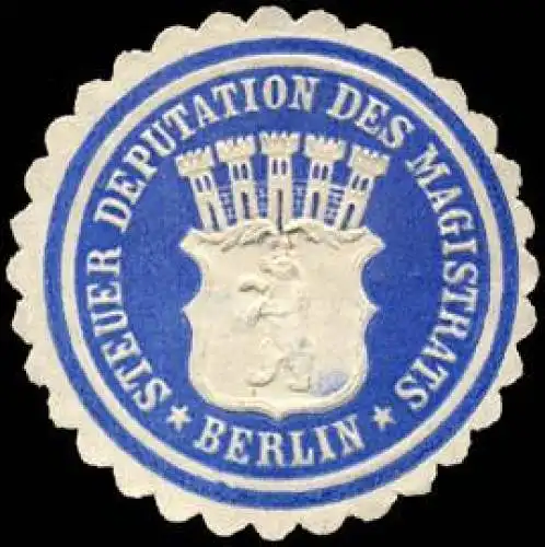 Steuer Deputation des Magistrats - Berlin