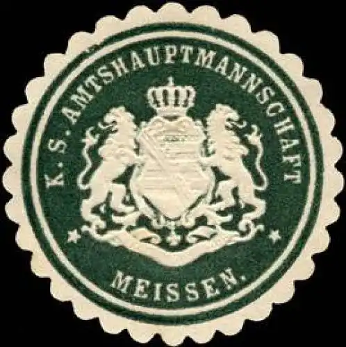 Königlich Sächsische Amtshauptmannschaft Meissen