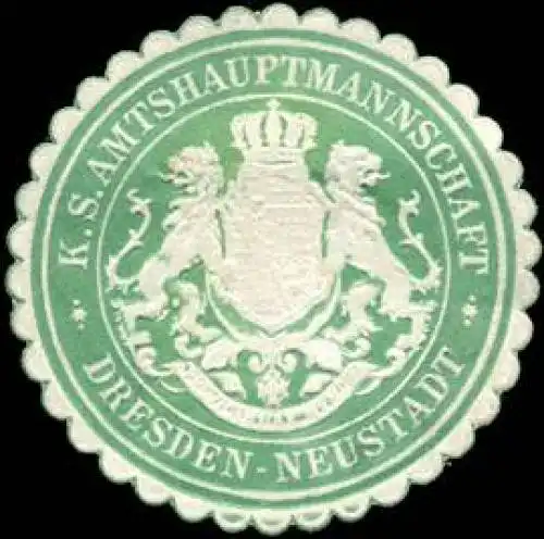 KÃ¶niglich SÃ¤chsische Amtshauptmannschaft Dresden - Neustadt