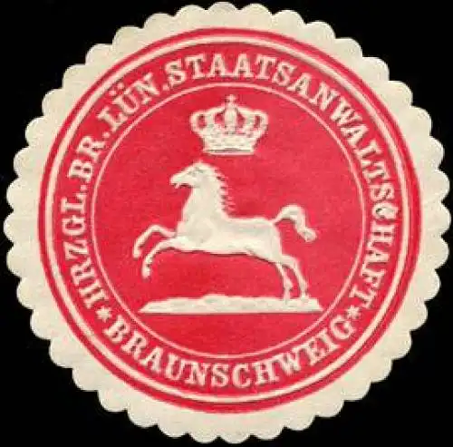 Herzoglich Br. Lün. Staatsanwaltschaft Braunschweig