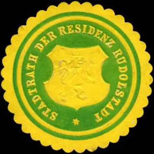 Stadtrath der Residenz Rudolstadt