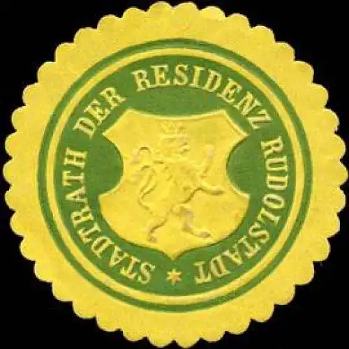 Stadtrath der Residenz Rudolstadt