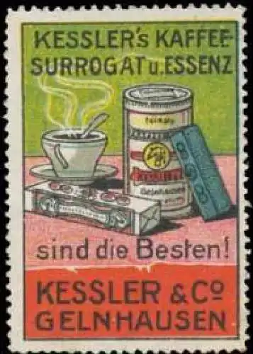 Kesslers Kaffee-Surrogat und Essenz
