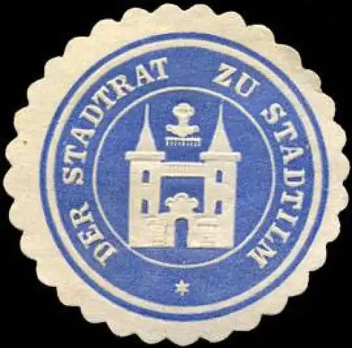 Der Stadtrat zu Stadtilm