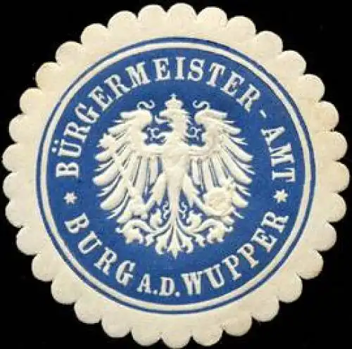 BÃ¼rgermeister - Amt - Burg an der Wupper