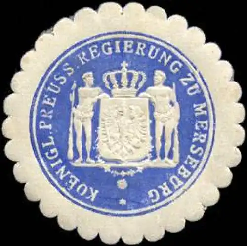 Koeniglich Preussische Regierung zu Merseburg
