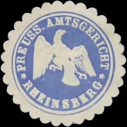 Pr. Amtsgericht Rheinsberg