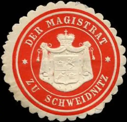 Der Magistrat zu Schweidnitz